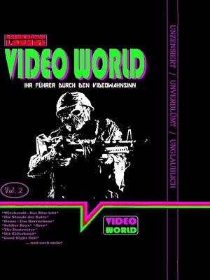 cover image of Grindhouse Lounge--Video World Volume 2--Ihr Filmführer durch den Video-Wahnsinn